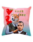 Cojín personalizado 'Step Doggo & Human Valentines Edition'