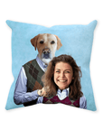 Cojín personalizado 'Step Doggo & Human (hembra)'