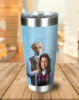 Vaso personalizado Step Doggo y humano (hembra)