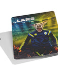 Naipes personalizados para mascotas 'Sweden Doggos Soccer'