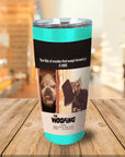 El vaso personalizado para 2 mascotas Woofing