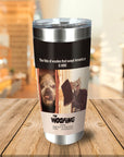 El vaso personalizado para 2 mascotas Woofing