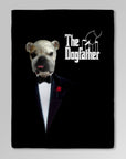 Manta personalizada para mascotas 'The Dogfather'