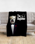 Manta personalizada para mascotas 'The Dogfather'