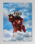 Manta personalizada para mascotas 'The Iron Doggo'