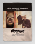 Manta personalizada para 2 mascotas 'The Woofing'