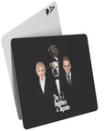 'The Dogfathers & Dogmother' Naipes personalizados para 4 mascotas