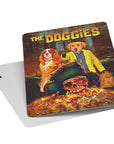 'The Doggies' Naipes Personalizados para 2 Mascotas