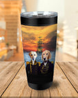 Vaso personalizado para 2 mascotas de The Explorers