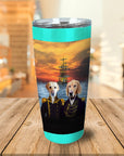 Vaso personalizado para 2 mascotas de The Explorers