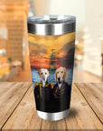 Vaso personalizado para 2 mascotas de The Explorers