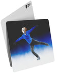 Naipes personalizados para mascotas 'The Figure Skater'