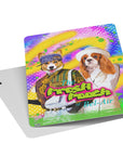 'The Fresh Pooch' Naipes personalizados para 2 mascotas