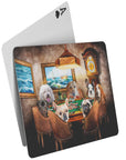 'The Poker Players' Naipes personalizados con 7 mascotas