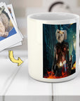 Taza personalizada para mascota 'Wonder Doggette'