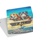 'Top Paw' Naipes personalizados para 2 mascotas