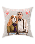 Cojín personalizado para mascotas/humanos 'Te amamos'