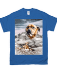 Camiseta personalizada para mascotas 'Majestic Snowy Mountain'