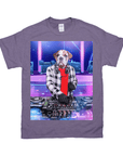 Camiseta personalizada para mascotas 'The Male DJ'