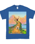 Camiseta personalizada para mascotas 'El puente del arcoíris'