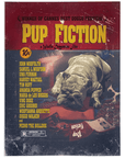 Manta personalizada para mascotas 'Pup Fiction'