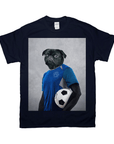 Camiseta Personalizada para Mascotas 'El Futbolista'