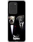 Funda personalizada para teléfono con 2 mascotas 'The Dogfathers'