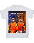 Camiseta personalizada para 2 mascotas 'Holland Doggos'