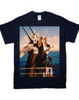 Camiseta personalizada para 2 mascotas 'Titanic Doggos'