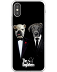 Funda personalizada para teléfono con 2 mascotas 'The Dogfathers'