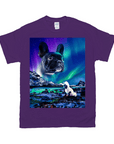 Camiseta personalizada para mascotas 'Majestic Northern Lights'