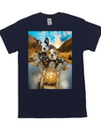 Camiseta personalizada con 2 mascotas 'Harley Wooferson'