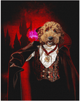 Puzzle de mascota personalizado 'El Vampiro'