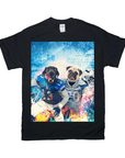 Camiseta personalizada para 2 mascotas 'Detroit Doggos'