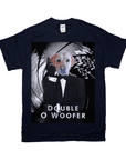 Camiseta personalizada para mascotas 'Double O Woofer'