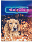 Manta personalizada para mascotas 'Doggos of New York'