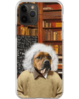 Funda para móvil personalizada 'Albert Pawstein'