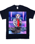 Camiseta personalizada para mascotas 'The Male DJ'