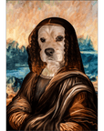 Póster Perro personalizado 'Dogga Lisa'