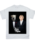 Camiseta personalizada para mascota/humano 'The Dogfather & Dogmother'