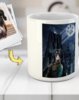 Taza personalizada para mascota 'Batdog'
