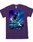 Camiseta personalizada para mascotas 'Majestic Northern Lights'