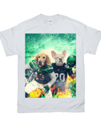 Camiseta personalizada con 2 mascotas 'New York Jet-Doggos'