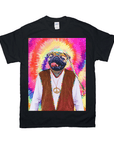 Camiseta personalizada para mascotas 'El Hippie (Masculino)'