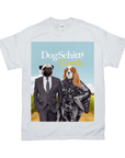 Camiseta personalizada para 2 mascotas 'DogSchitt's Creek'