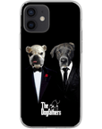 Funda personalizada para teléfono con 2 mascotas 'The Dogfathers'