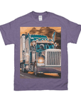 Camiseta personalizada con 3 mascotas 'The Truckers'
