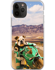 Funda para móvil personalizada 'Kawadawgi Rider'
