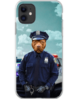Funda para móvil personalizada 'El oficial de policía'