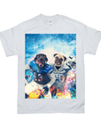 Camiseta personalizada para 2 mascotas 'Detroit Doggos'